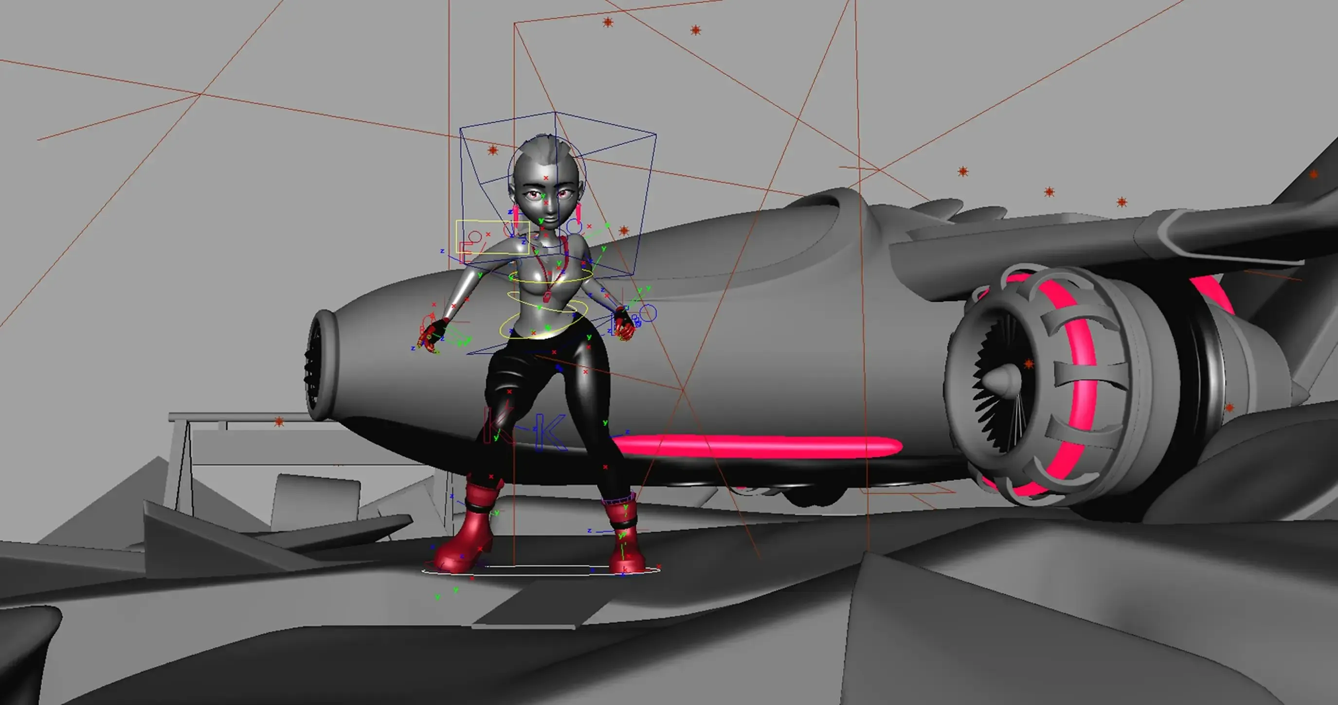 "The universe Z” Concept 3D Art