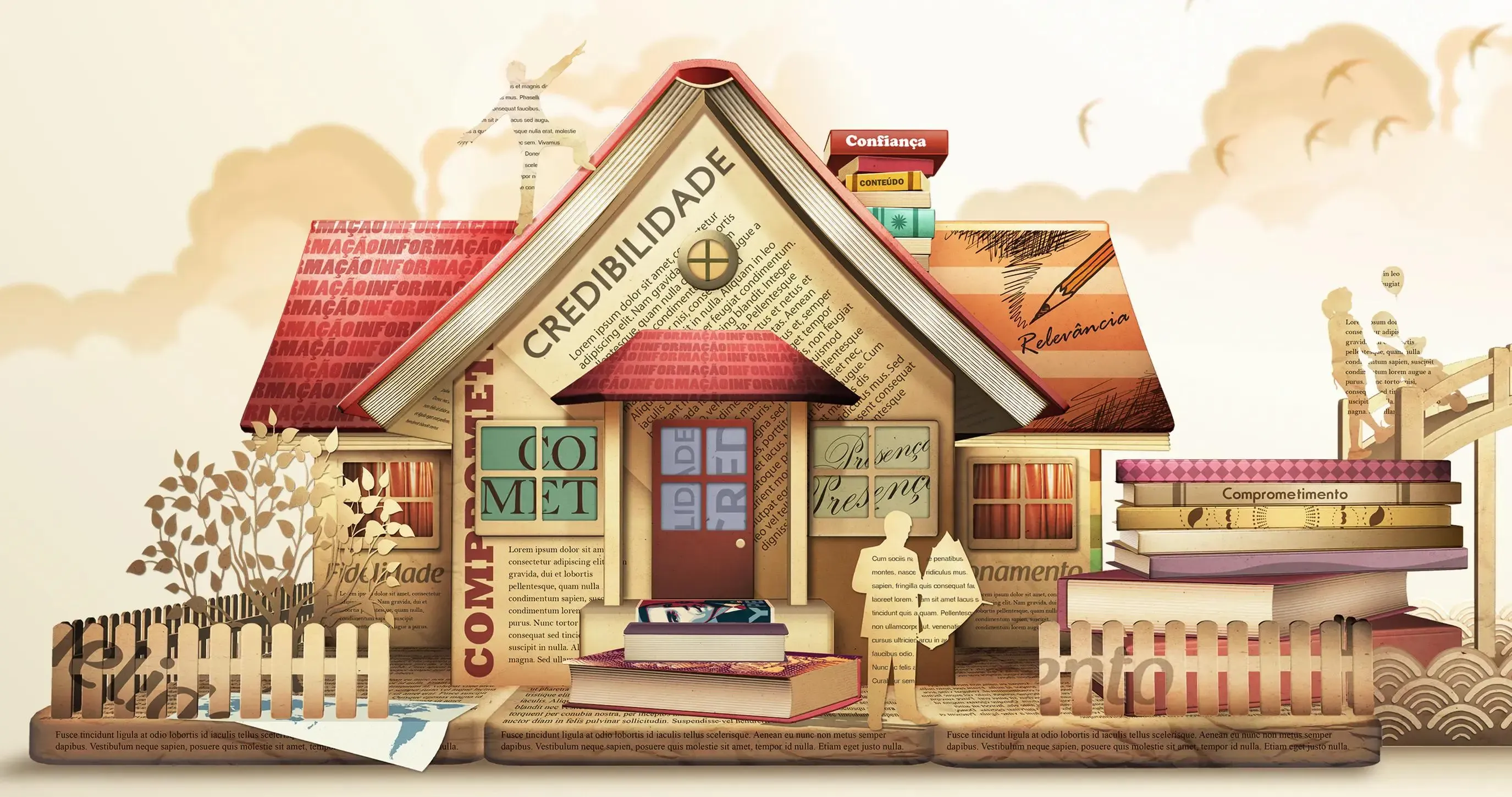Illustration pour Tercetto