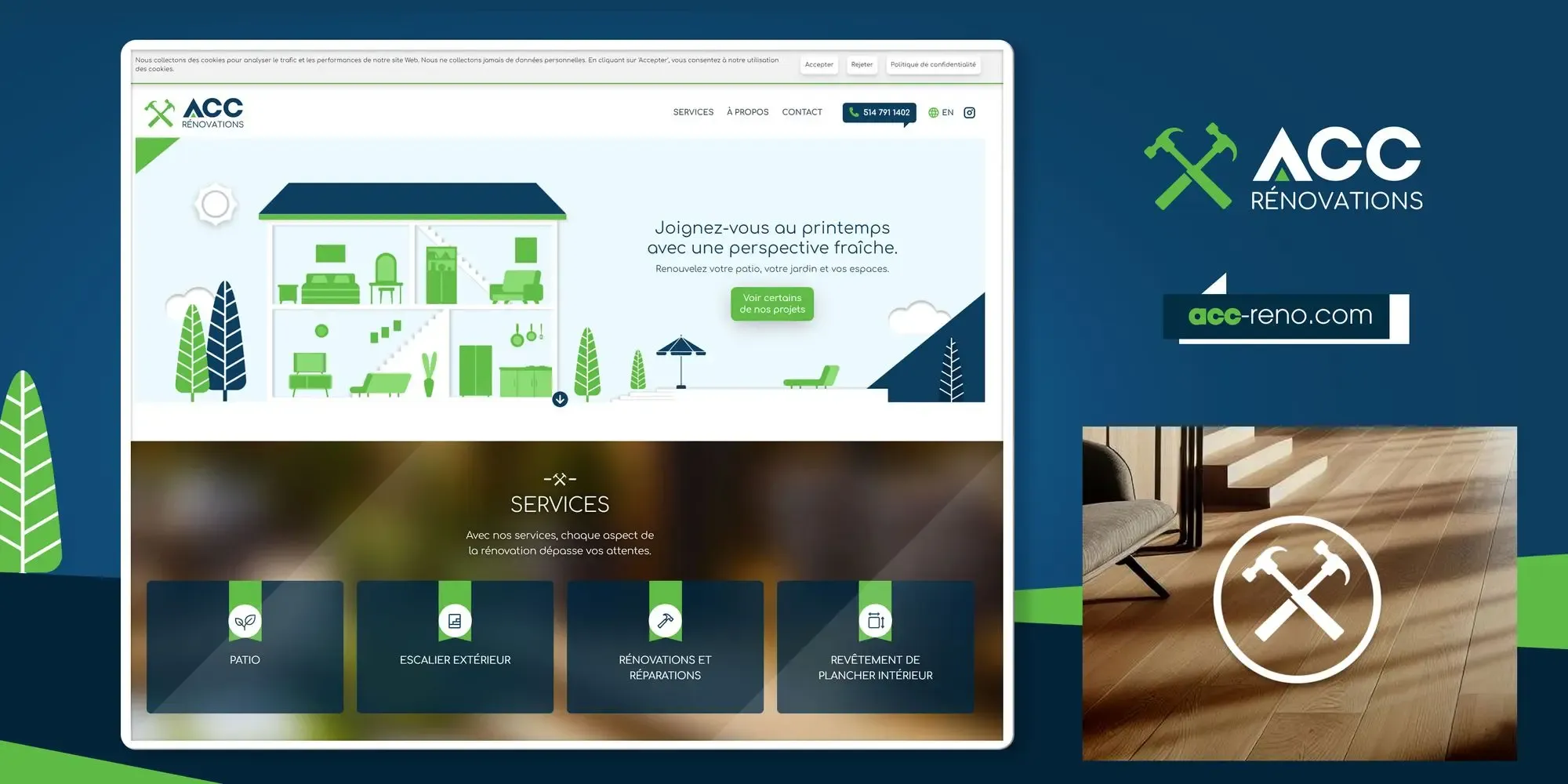Acc Reno Website and Visual Identity